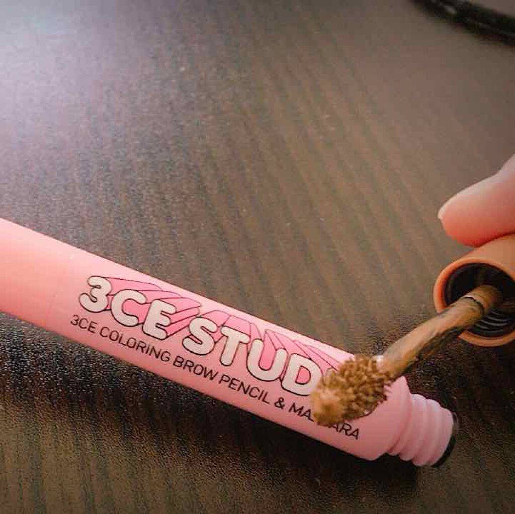 COLORING BROW PENCIL & MASCARA/3CE/アイブロウペンシルを使ったクチコミ(3枚目)