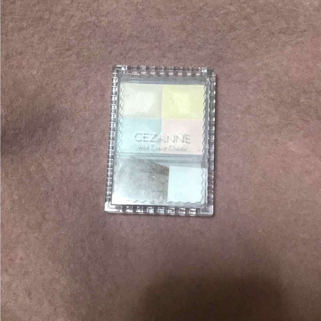 ミックスカラーチーク/CEZANNE/パウダーチークを使ったクチコミ(1枚目)