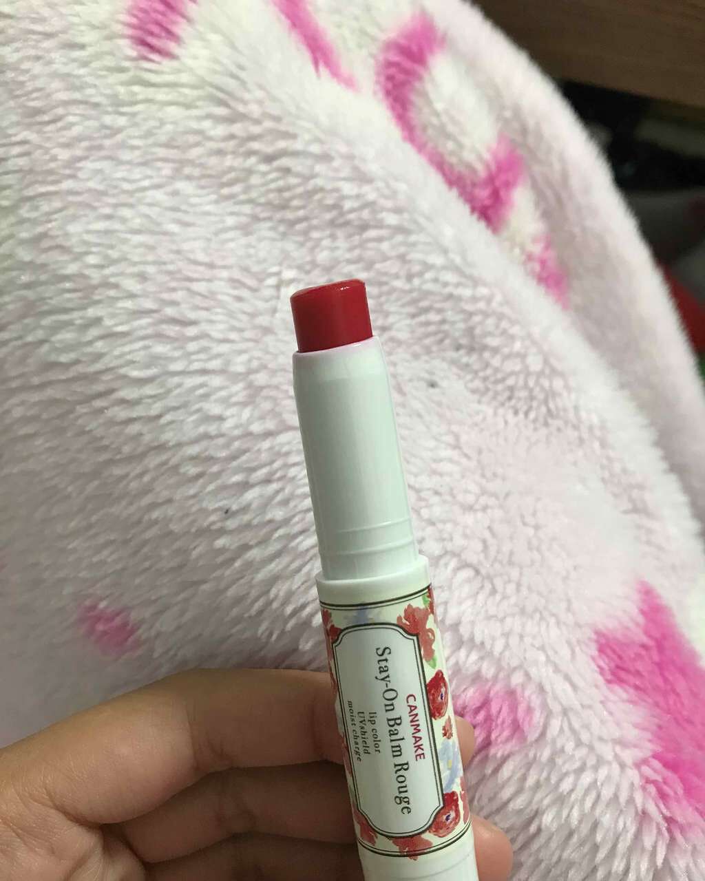 ステイオンバームルージュ/キャンメイク/口紅を使ったクチコミ(4枚目)