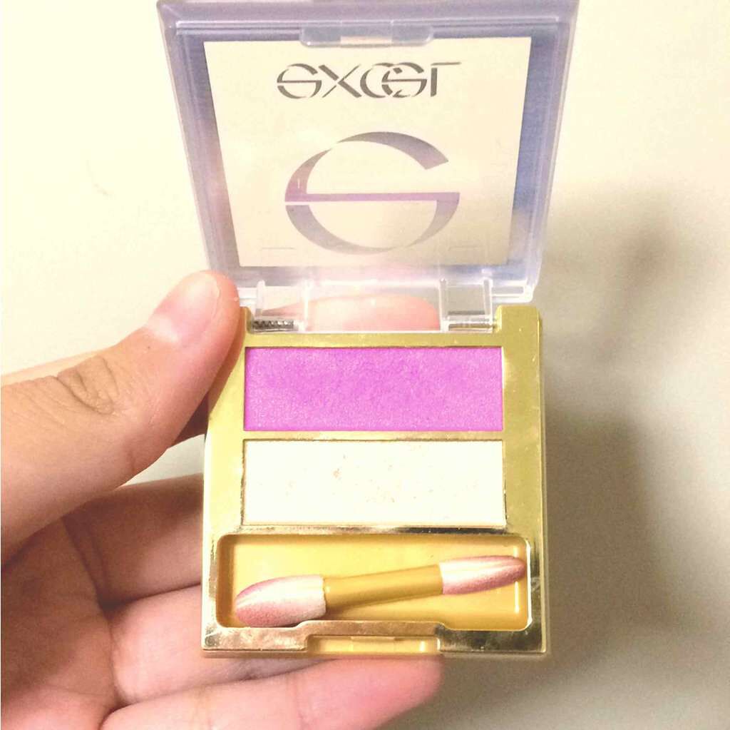 デュアルアイシャドウ N/excel/アイシャドウパレットを使ったクチコミ(2枚目)