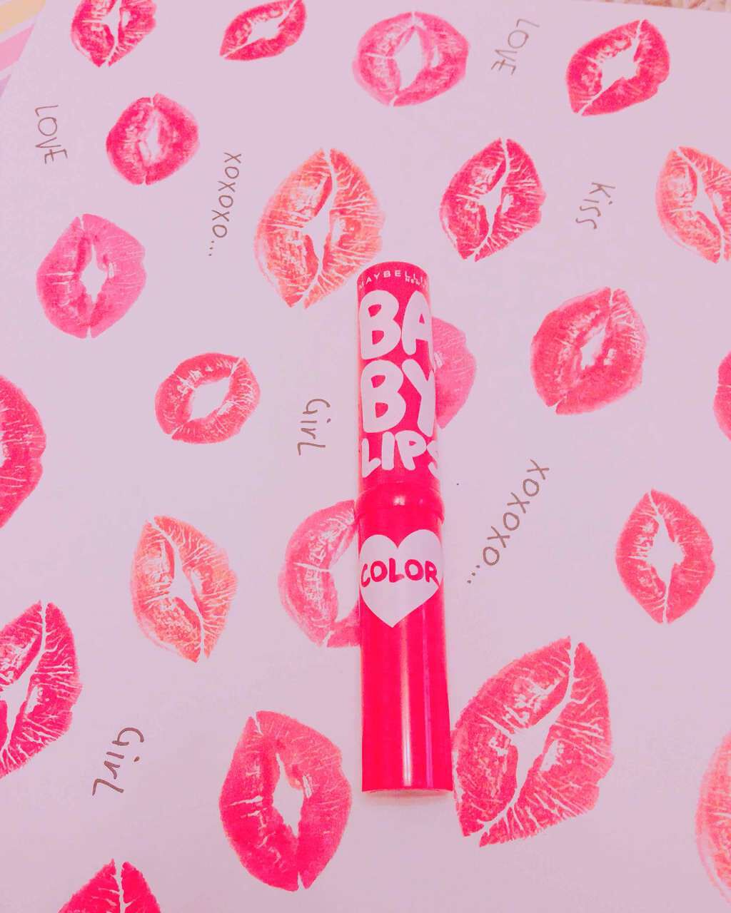 リップクリーム カラー BABY LIPS/MAYBELLINE NEW YORK/リップケアを使ったクチコミ（1枚目）