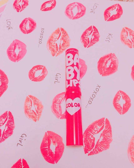 リップクリーム カラー BABY LIPS/MAYBELLINE NEW YORK/リップケアを使ったクチコミ(1枚目)