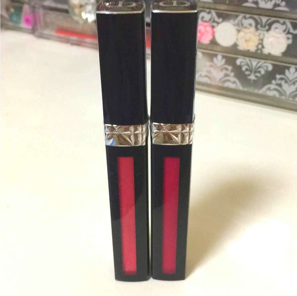 ルージュ ディオール リキッド 375 スパイシー メタル/Dior/口紅を使ったクチコミ（1枚目）