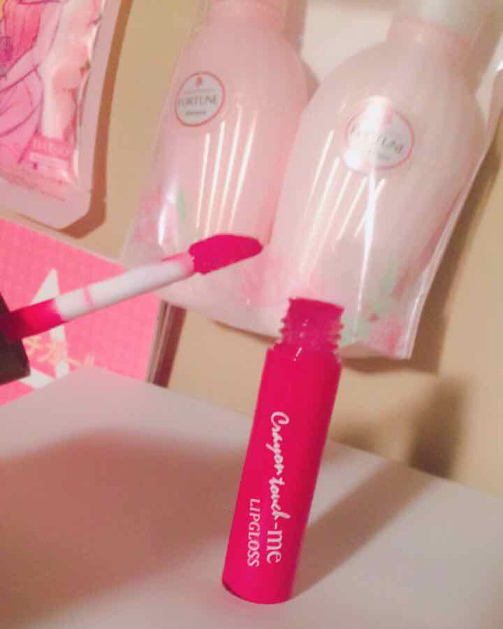 STリップグロス/crayontouch-me/リップグロスを使ったクチコミ(3枚目)