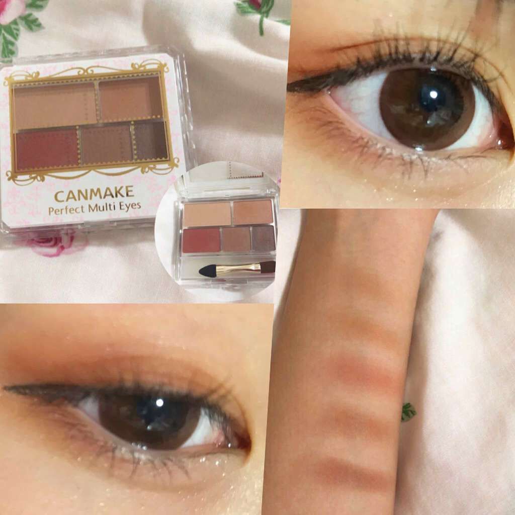 パーフェクトマルチアイズ/キャンメイク/アイシャドウパレットを使ったクチコミ(1枚目)