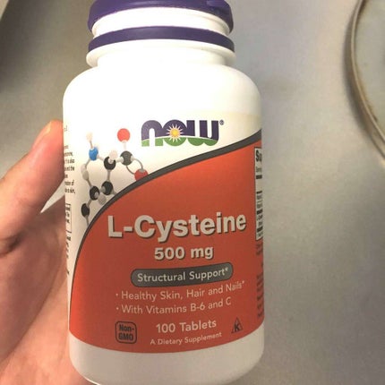 L-システイン/Now Foods/美容サプリメントを使ったクチコミ(1枚目)