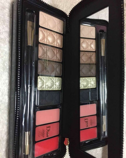 クチュール カラー ワードローブ パレット/Dior/メイクアップキットを使ったクチコミ(4枚目)