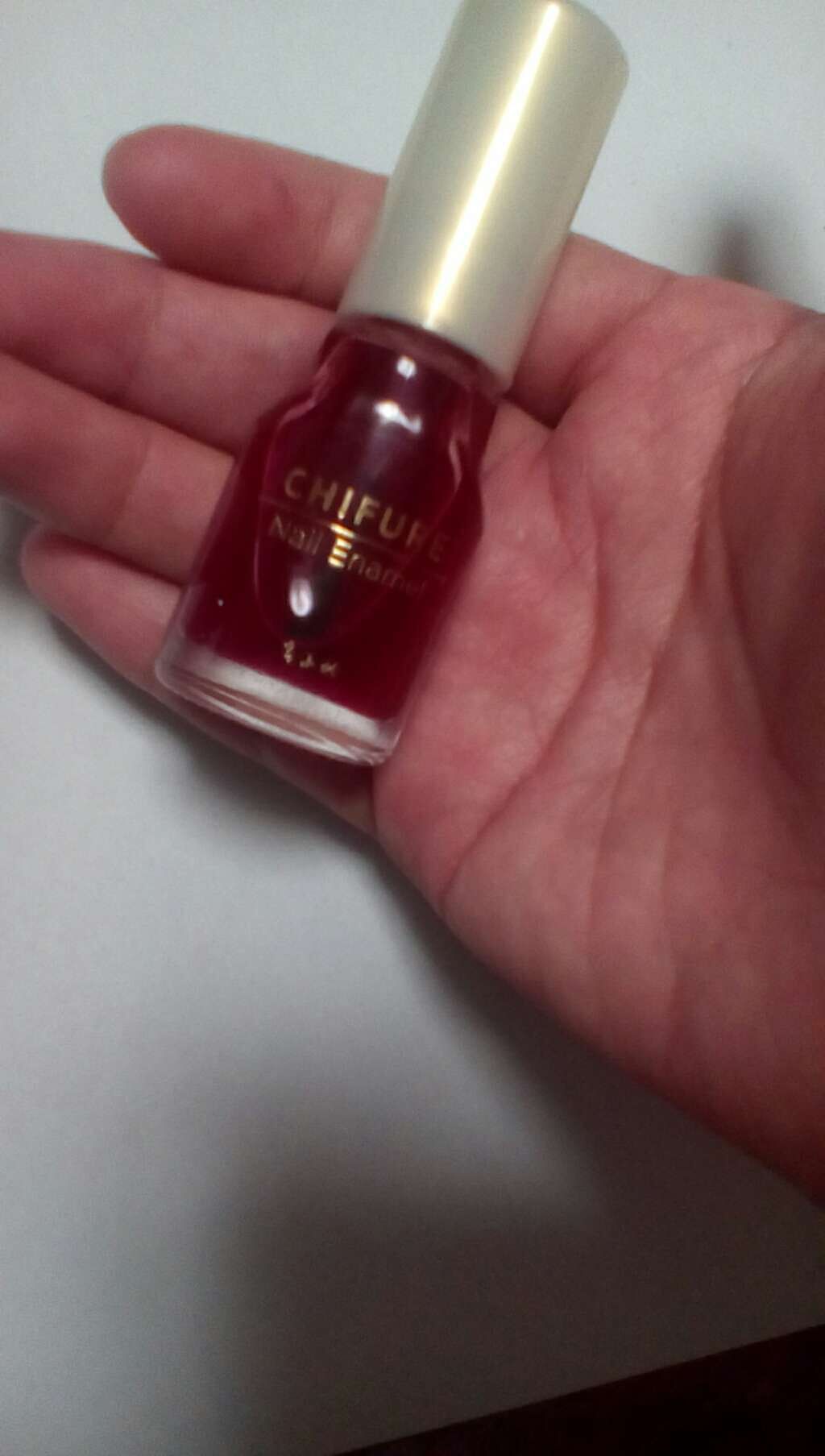 ネイル エナメル/ちふれ/マニキュアを使ったクチコミ（1枚目）