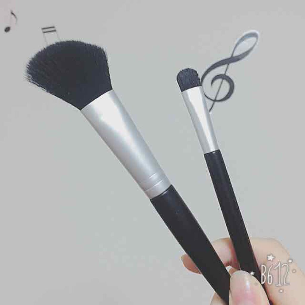 春姫 チークブラシ/DAISO/メイクブラシを使ったクチコミ（1枚目）