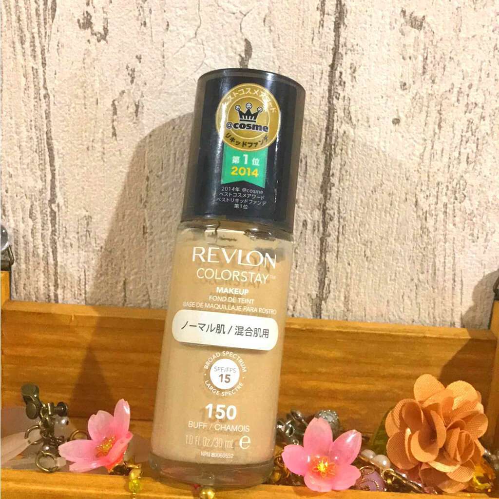 カラーステイ メイクアップ/REVLON/リキッドファンデーションを使ったクチコミ(1枚目)