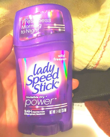 Crystal Clean（クリスタルクリーン）/Lady Speed Stick (レディスピードスティック）/デオドラント・制汗剤を使ったクチコミ（1枚目）