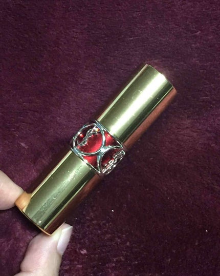 ルージュ ヴォリュプテ シャイン/YVES SAINT LAURENT BEAUTE/口紅を使ったクチコミ(1枚目)