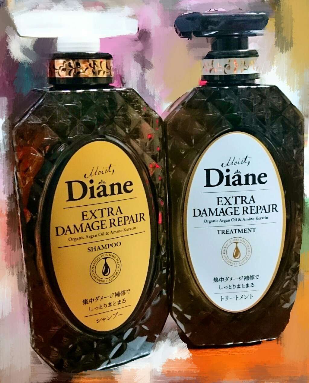 パーフェクトビューティ モイストダイアン エクストラダメージリペア シャンプー/トリートメント/ダイアン/市販シャンプーを使ったクチコミ(1枚目)