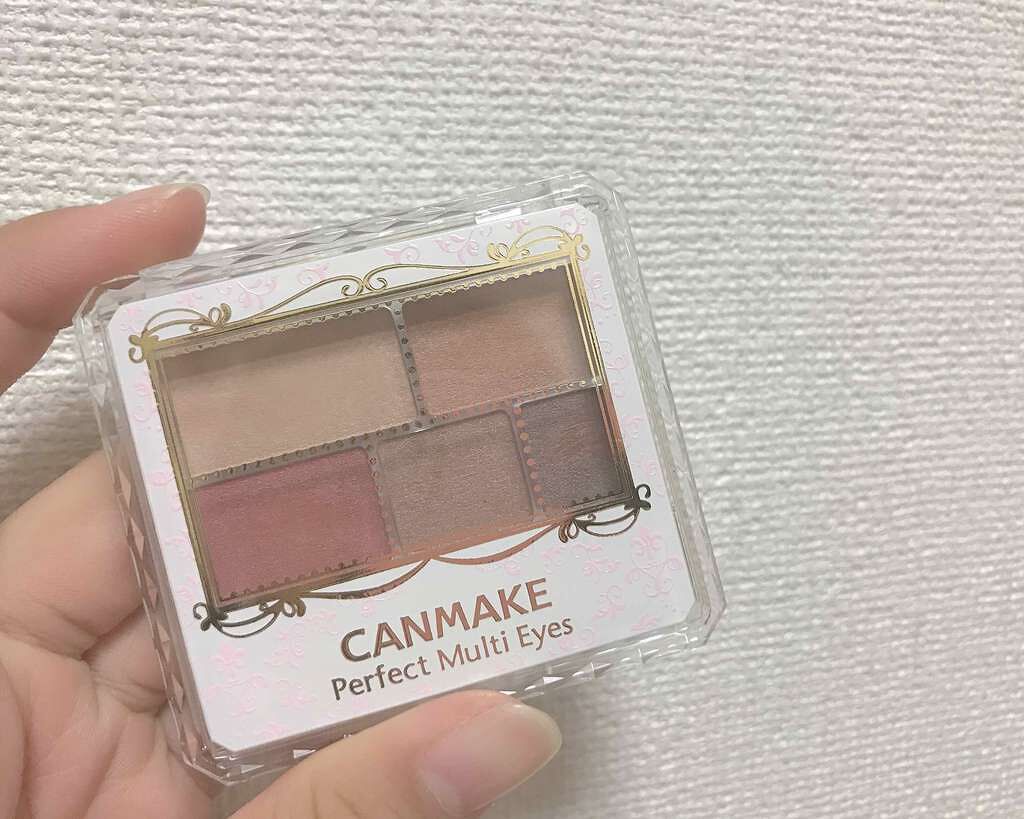 パーフェクトマルチアイズ/キャンメイク/アイシャドウパレットを使ったクチコミ(1枚目)