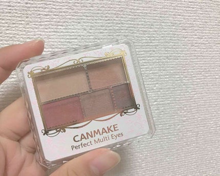 パーフェクトマルチアイズ/キャンメイク/アイシャドウパレットを使ったクチコミ(1枚目)