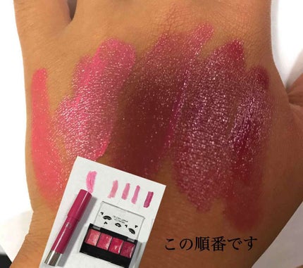 100均口紅04/WATTS/口紅を使ったクチコミ(3枚目)