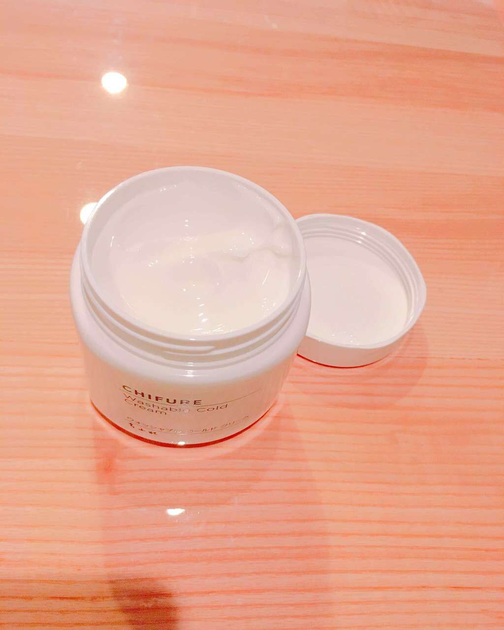 ウォッシャブル コールド クリーム/ちふれ/クレンジングクリームを使ったクチコミ(2枚目)