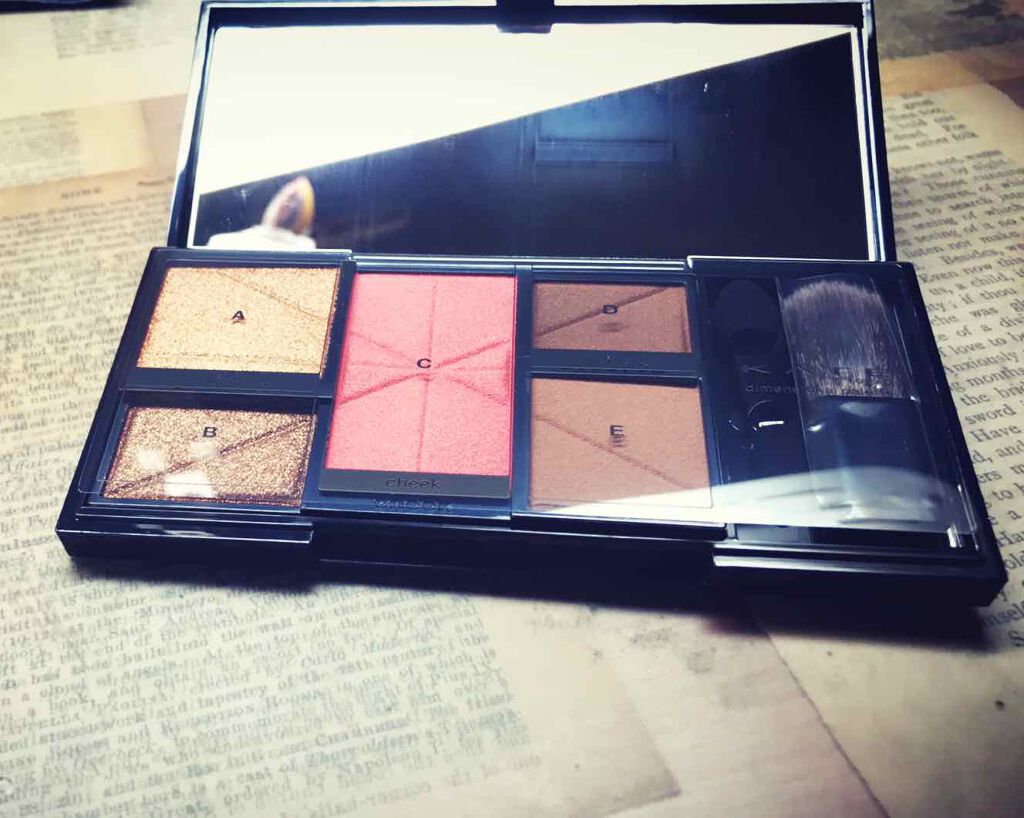 ディメンショナルパレット/KATE/メイクアップキットを使ったクチコミ(3枚目)