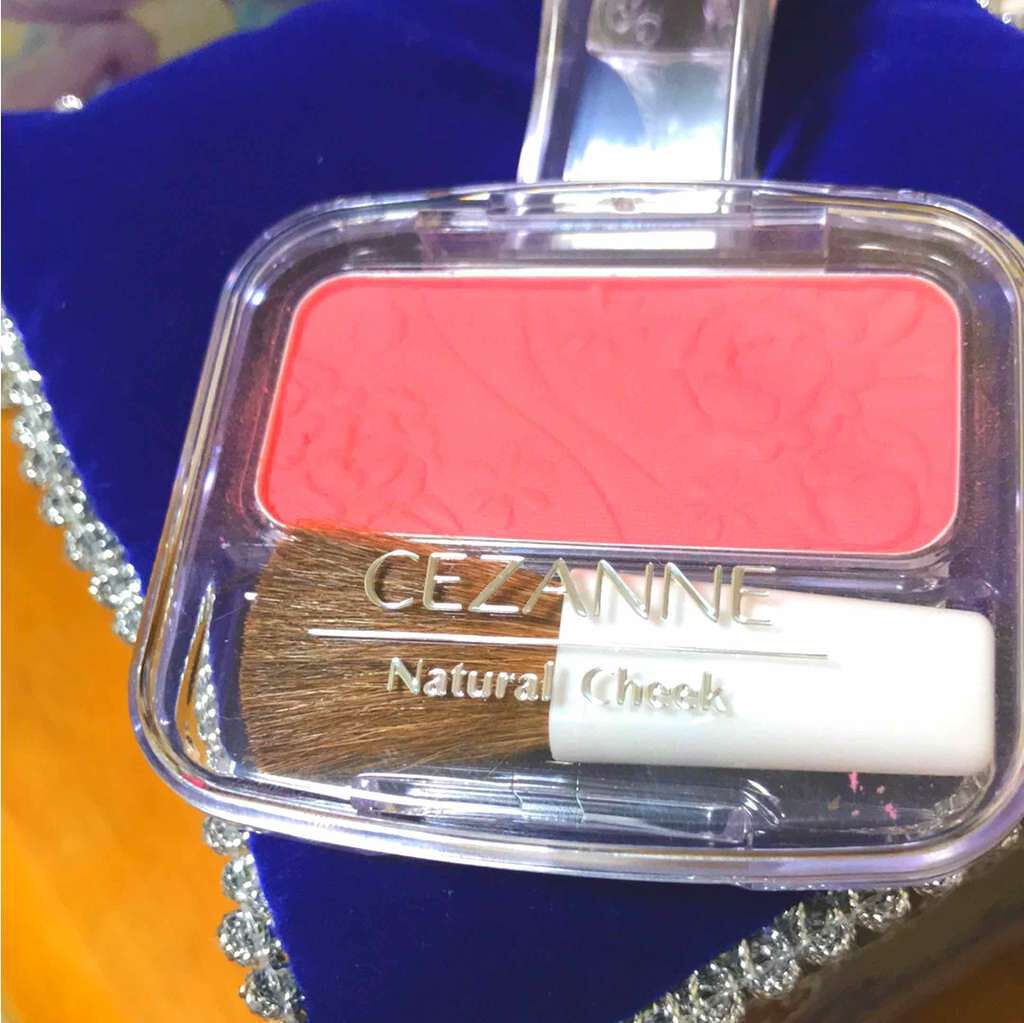 ナチュラル チークN/CEZANNE/パウダーチークを使ったクチコミ(1枚目)