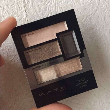 トラップインパクトアイズ/KATE/アイシャドウパレットを使ったクチコミ(1枚目)