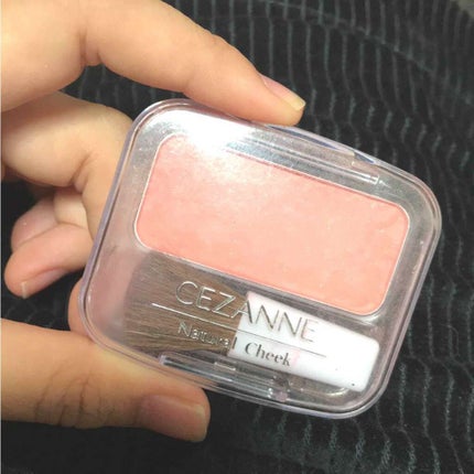 ナチュラル チークN/CEZANNE/パウダーチークを使ったクチコミ(1枚目)