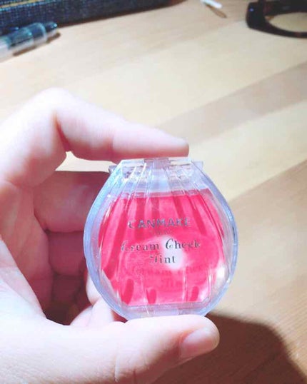 クリームチーク/キャンメイク/ジェル・クリームチークを使ったクチコミ(1枚目)