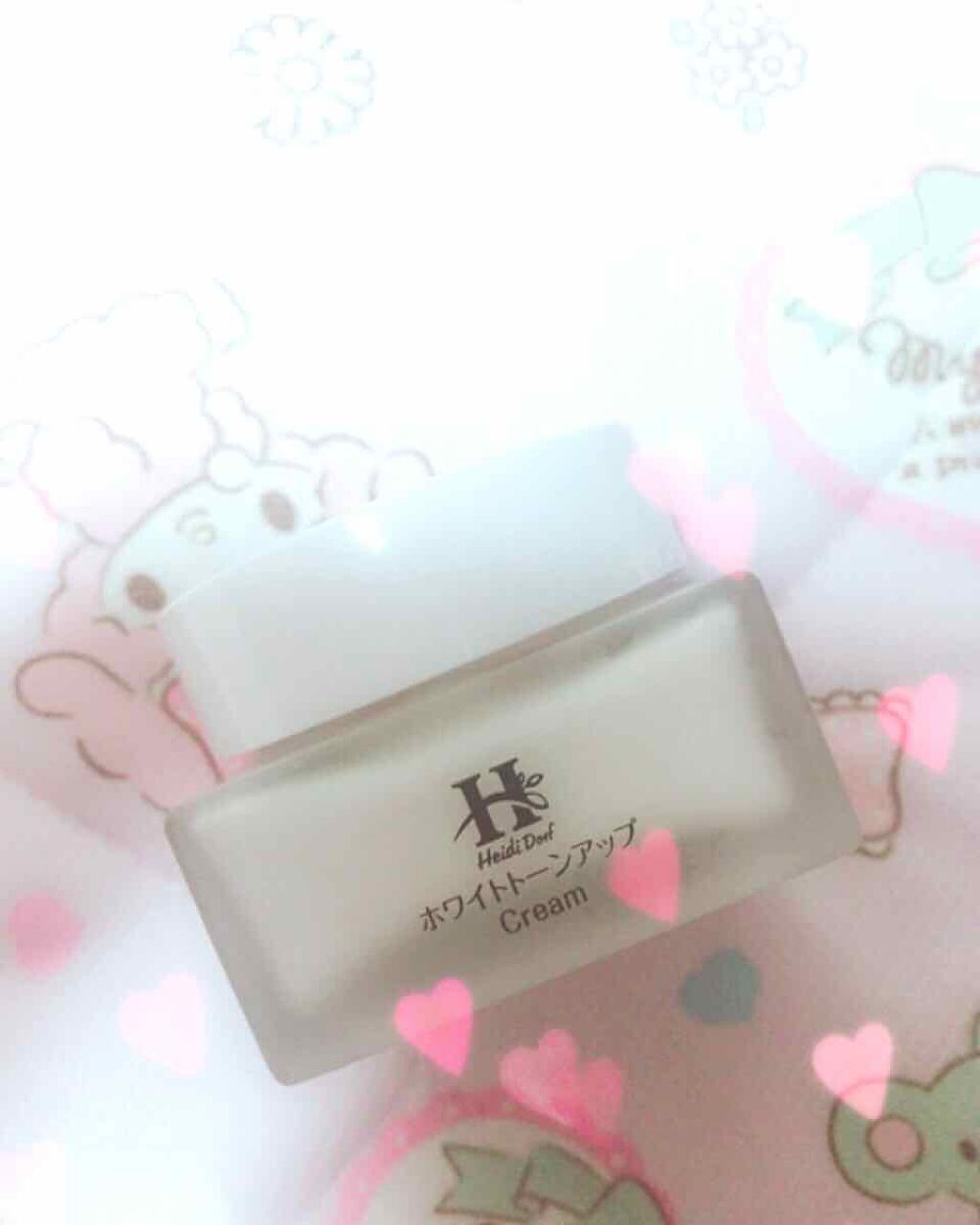 ミルキーホワイト クリーム/ハイジドルフ/化粧下地を使ったクチコミ(1枚目)