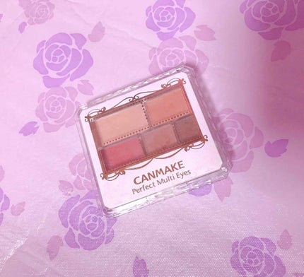 パーフェクトマルチアイズ/キャンメイク/アイシャドウパレットを使ったクチコミ(1枚目)