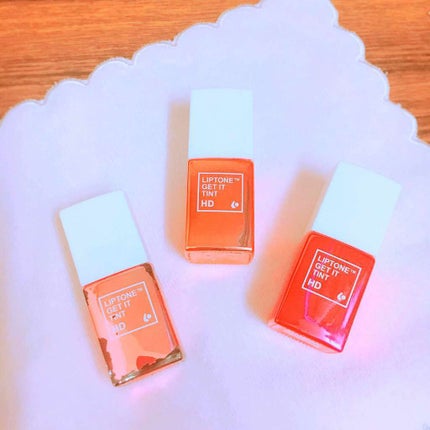 リップトーン ゲットイット ティント HD/TONYMOLY/口紅を使ったクチコミ(1枚目)