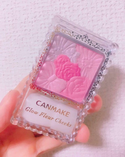 グロウフルールチークス/キャンメイク/パウダーチークを使ったクチコミ(1枚目)