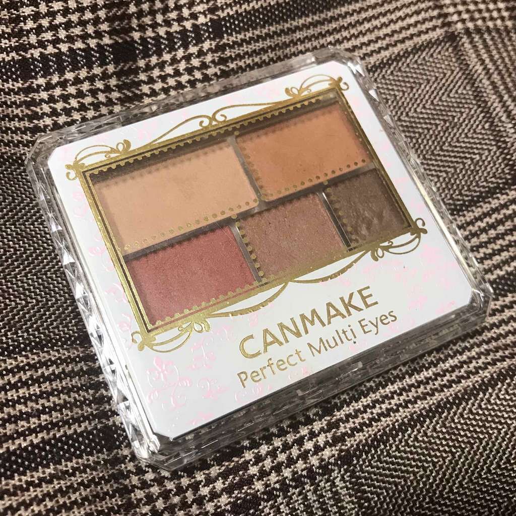 パーフェクトマルチアイズ/キャンメイク/アイシャドウパレットを使ったクチコミ(1枚目)