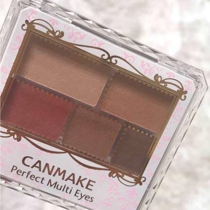 パーフェクトマルチアイズ/キャンメイク/アイシャドウパレットを使ったクチコミ(1枚目)