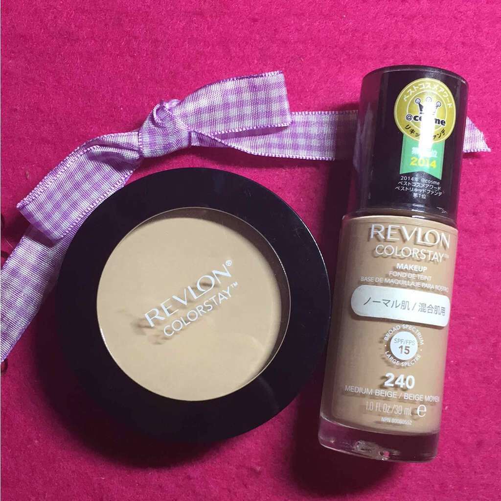 カラーステイ メイクアップ/REVLON/リキッドファンデーションを使ったクチコミ(1枚目)