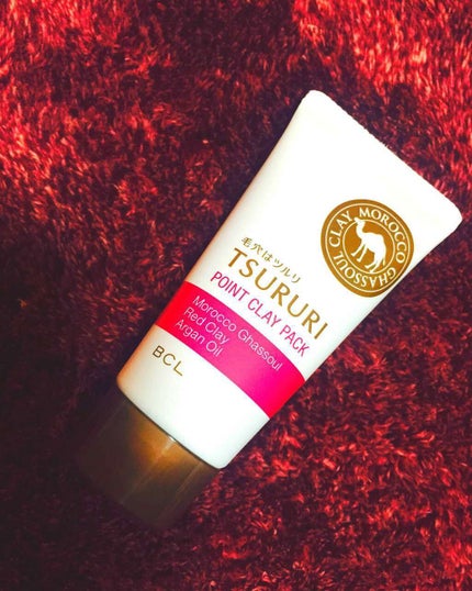 ツルリ 皮脂吸い出し 部分用パック ガスール&レッドパワー/ツルリ/洗い流すパック・マスクを使ったクチコミ(1枚目)