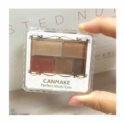 パーフェクトマルチアイズ/キャンメイク/アイシャドウパレットを使ったクチコミ(1枚目)