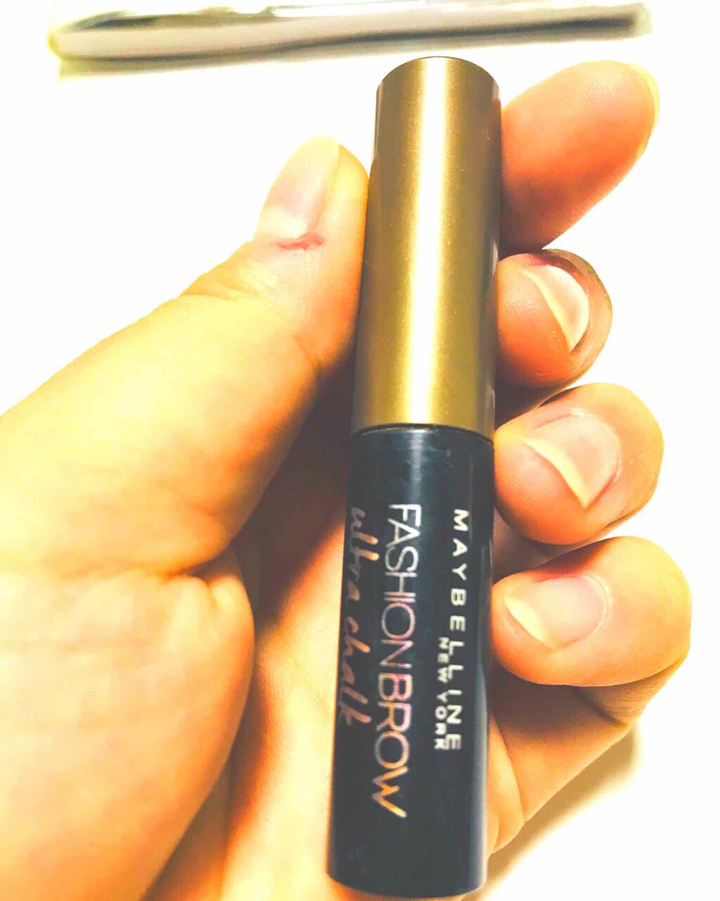 ファッションブロウ パウダーチップ/MAYBELLINE NEW YORK/パウダーアイブロウを使ったクチコミ(1枚目)