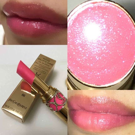 ルージュ ヴォリュプテ シャイン/YVES SAINT LAURENT BEAUTE/口紅を使ったクチコミ(1枚目)