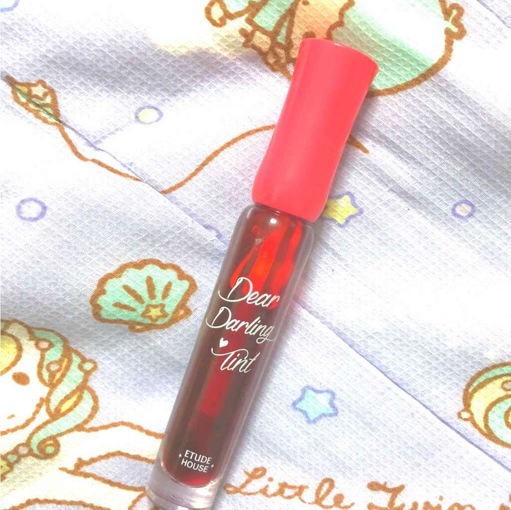 ディアダーリン ウォータージェルティント/ETUDE/リップティントを使ったクチコミ(1枚目)