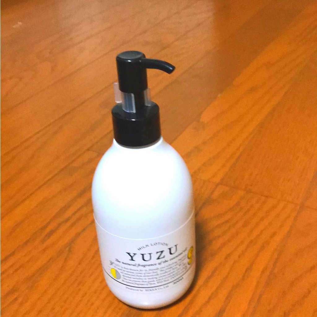高知県産YUZU ミルクローション/デイリーアロマジャパン/ボディローションを使ったクチコミ（1枚目）