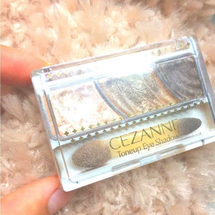 トーンアップアイシャドウ/CEZANNE/アイシャドウパレットを使ったクチコミ(1枚目)