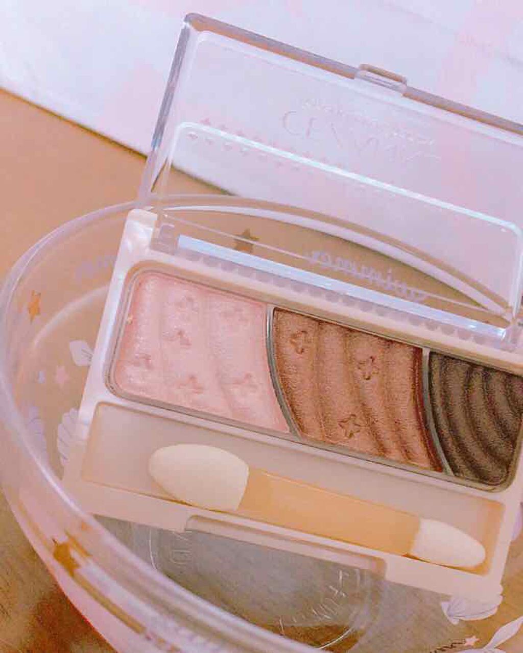 トーンアップアイシャドウ/CEZANNE/アイシャドウパレットを使ったクチコミ(2枚目)