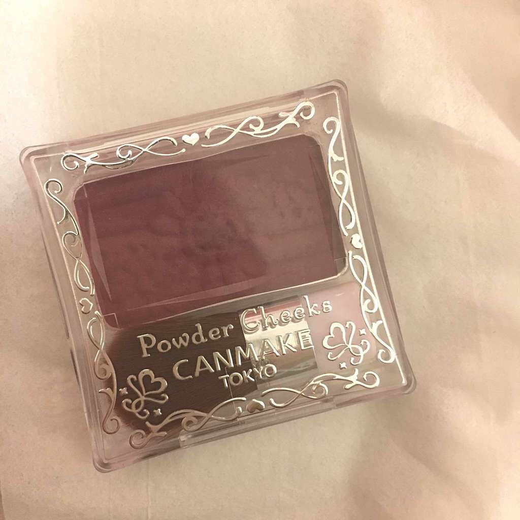 【旧品】パウダーチークス/キャンメイク/パウダーチークを使ったクチコミ（1枚目）