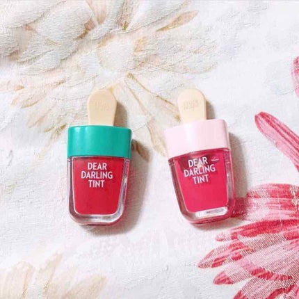 ディアダーリン ウォータージェルティント (アイスティント)/ETUDE/口紅を使ったクチコミ(1枚目)