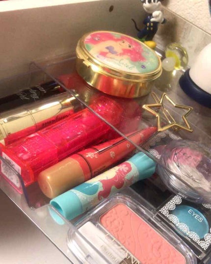 3段式クリアーケース/DAISO/その他化粧小物を使ったクチコミ(1枚目)