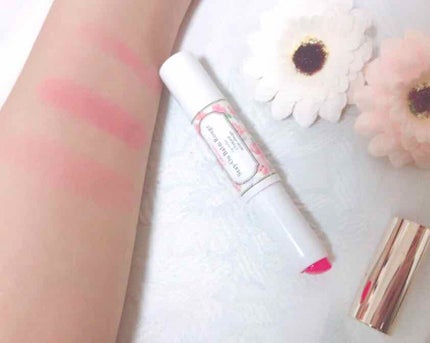 ステイオンバームルージュ/キャンメイク/口紅を使ったクチコミ(2枚目)