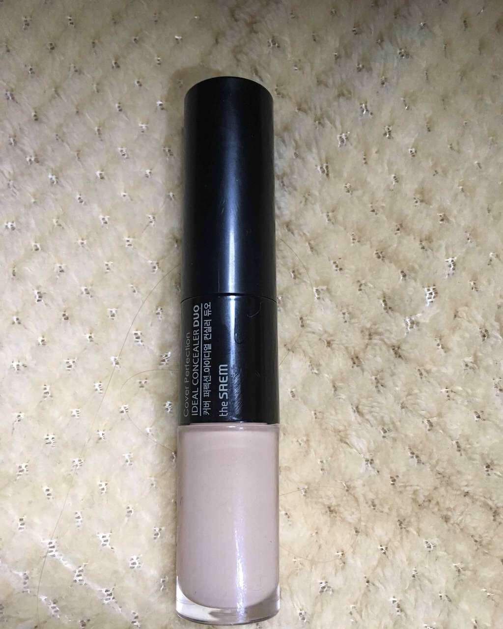 カバーパーフェクション アイディールコンシーラー デュオ/the SAEM/スティックコンシーラーを使ったクチコミ(1枚目)