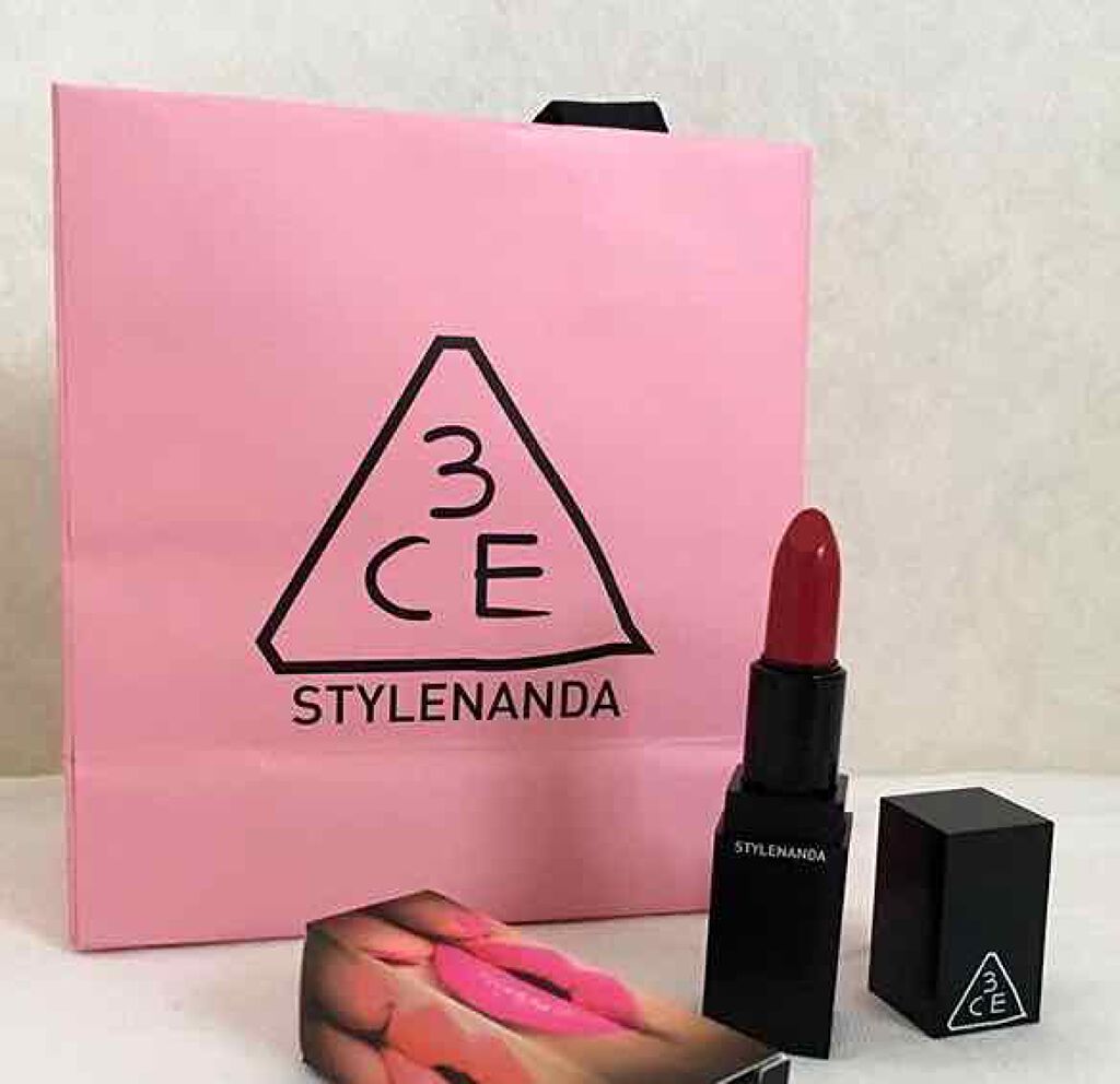 ☺︎ on LIPS 「#3ceのリップ発色がとても良くて使いやすい!ちょっと塗るだけ..」(1枚目)