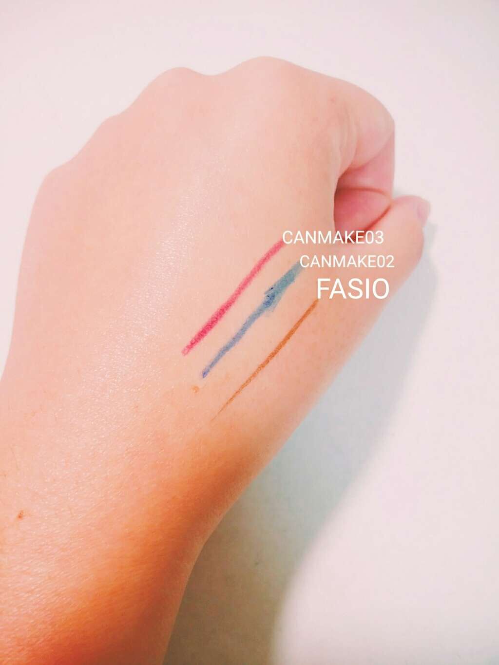 ラスティング フィルム リキッドライナー/FASIO/リキッドアイライナーを使ったクチコミ（2枚目）