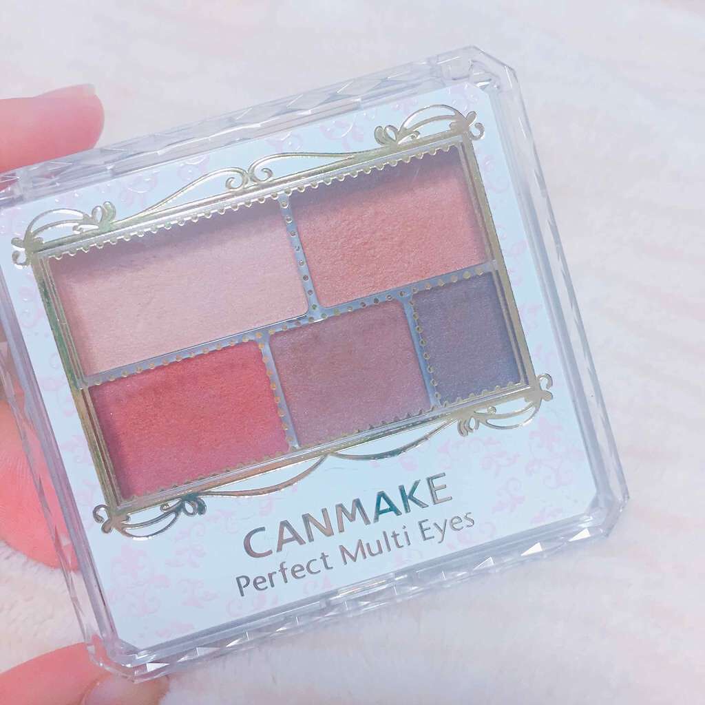パーフェクトマルチアイズ/キャンメイク/アイシャドウパレットを使ったクチコミ(1枚目)