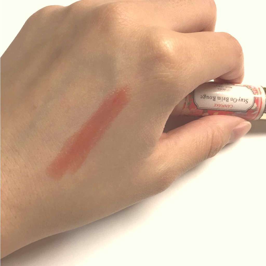 ステイオンバームルージュ/キャンメイク/口紅を使ったクチコミ(2枚目)